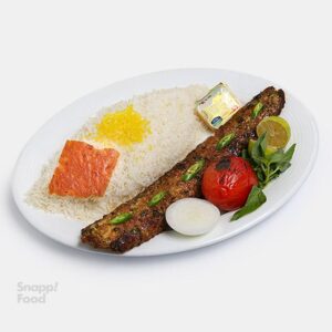 چلو کباب نگین دار